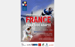 Championnat de France Judo para adapté (06/04/24)